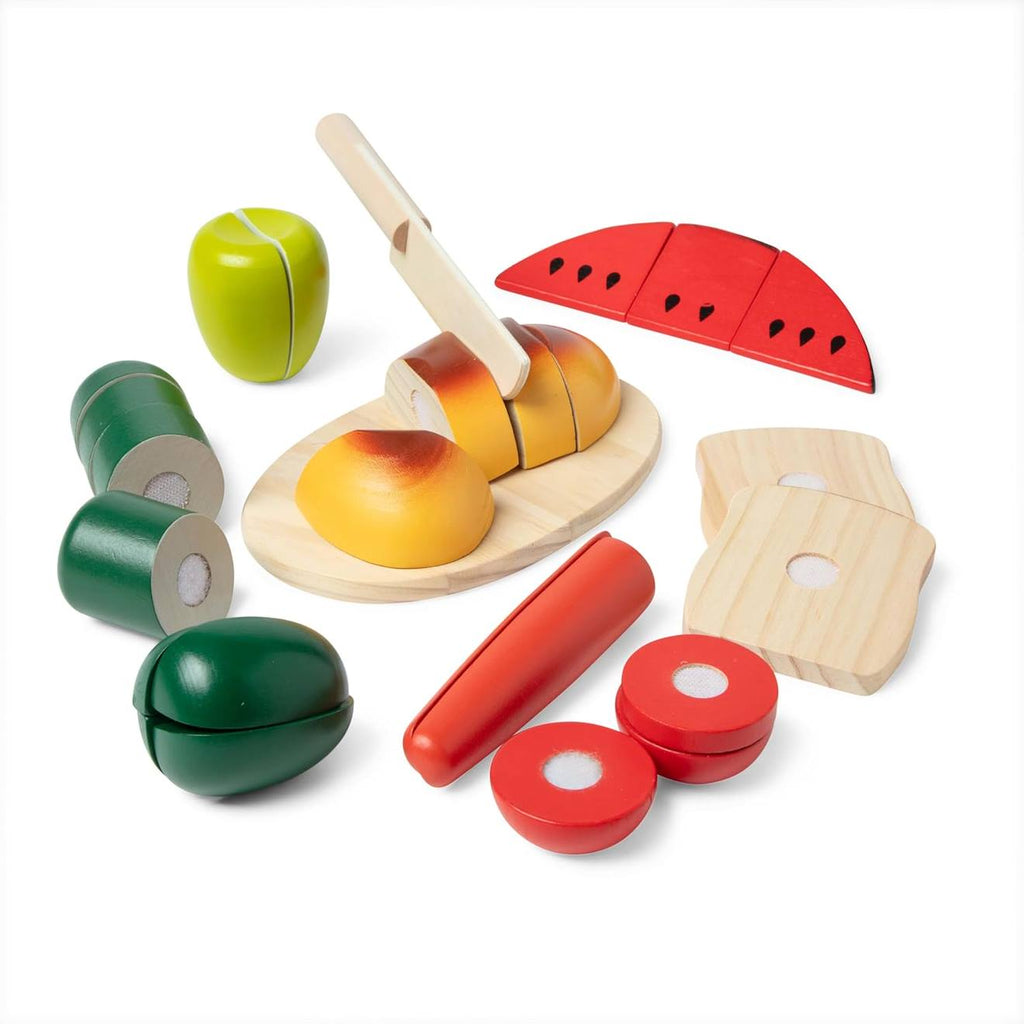 Aliments à découper rouge