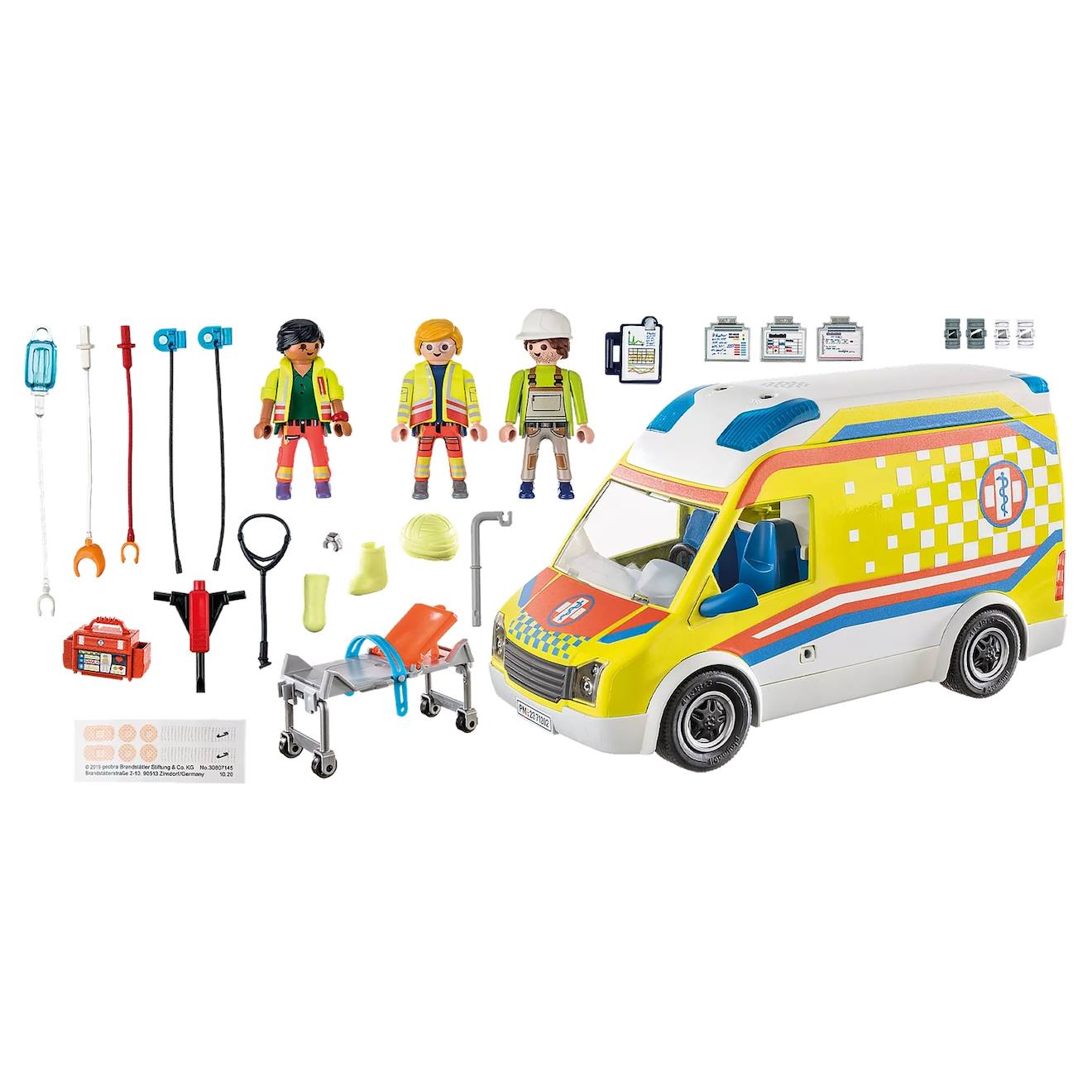 Ambulance avec effets lumineux et sonore 71202 multicolore