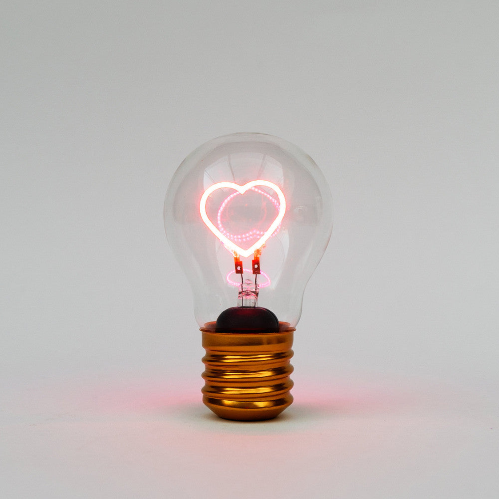 Ampoule Cœur Rechargeable - Lampe Originale