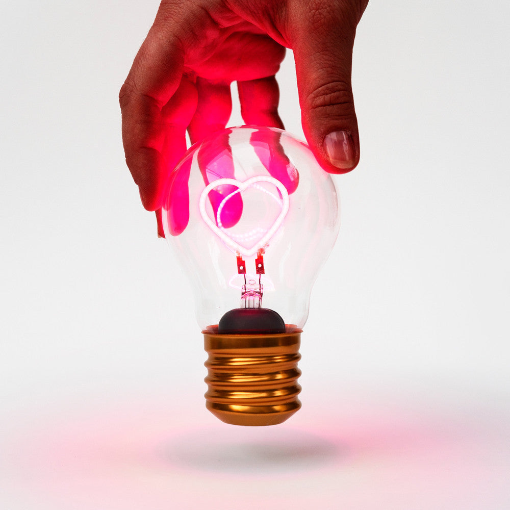 Ampoule Cœur Rechargeable - Lampe Originale