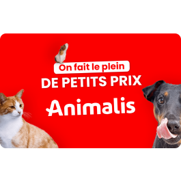 E-carte cadeau Animalis