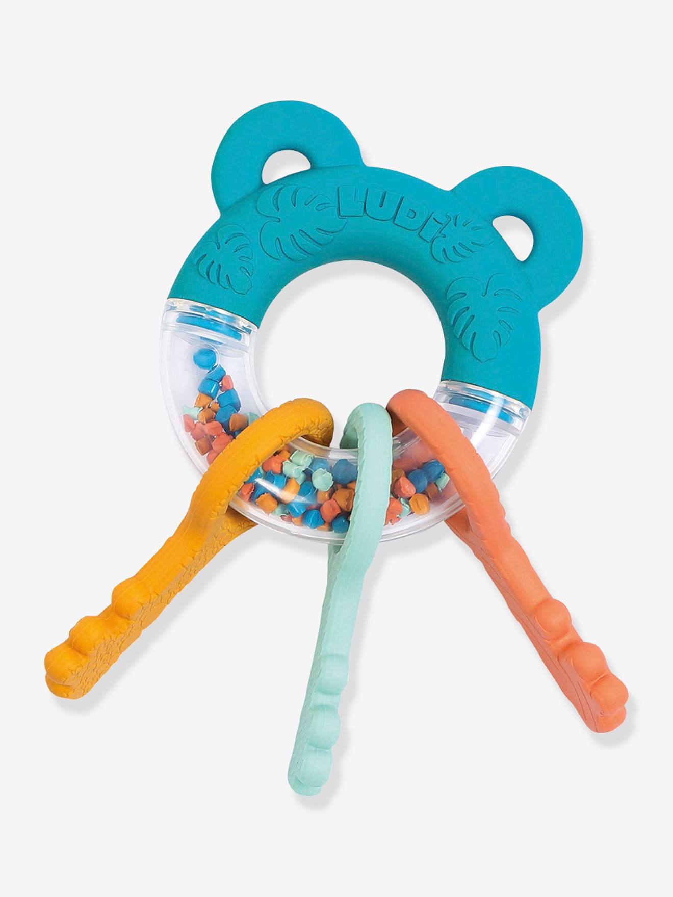 Anneau de dentition clés multicolore