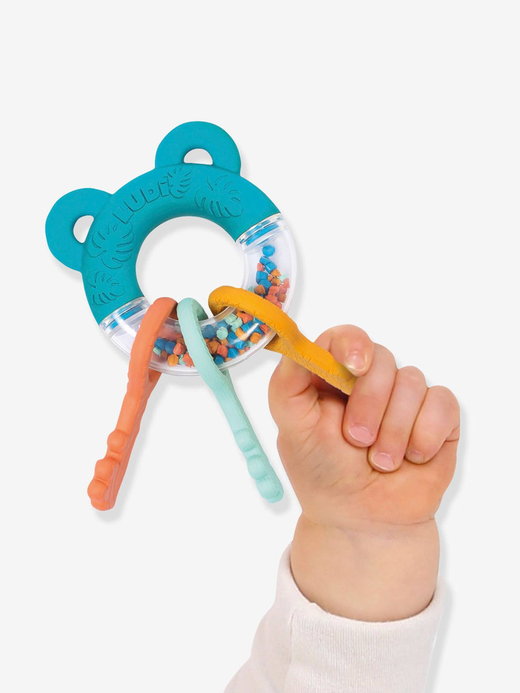 Anneau de dentition clés multicolore