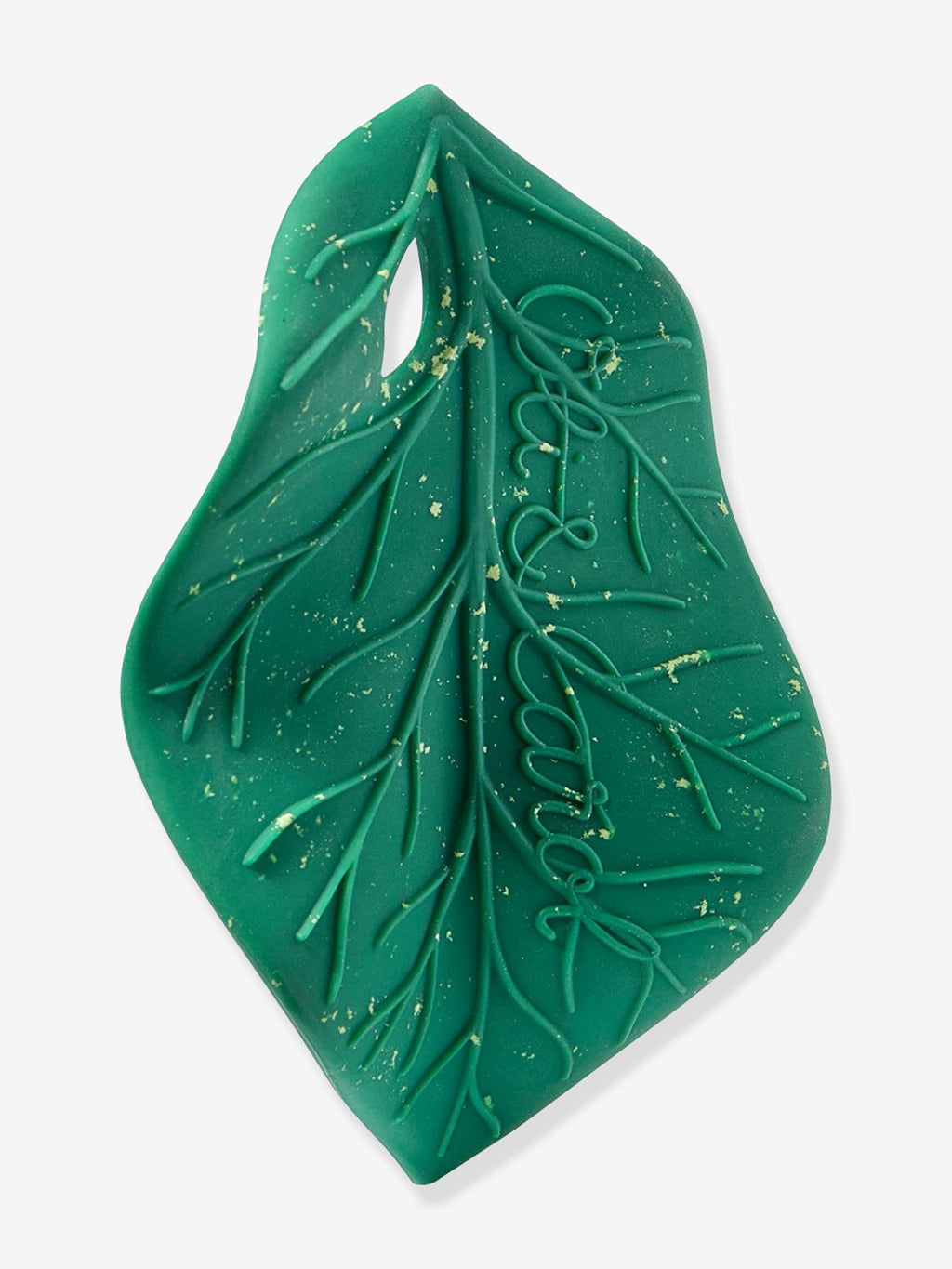 Anneau de dentition - feuille chlorophyl - vert