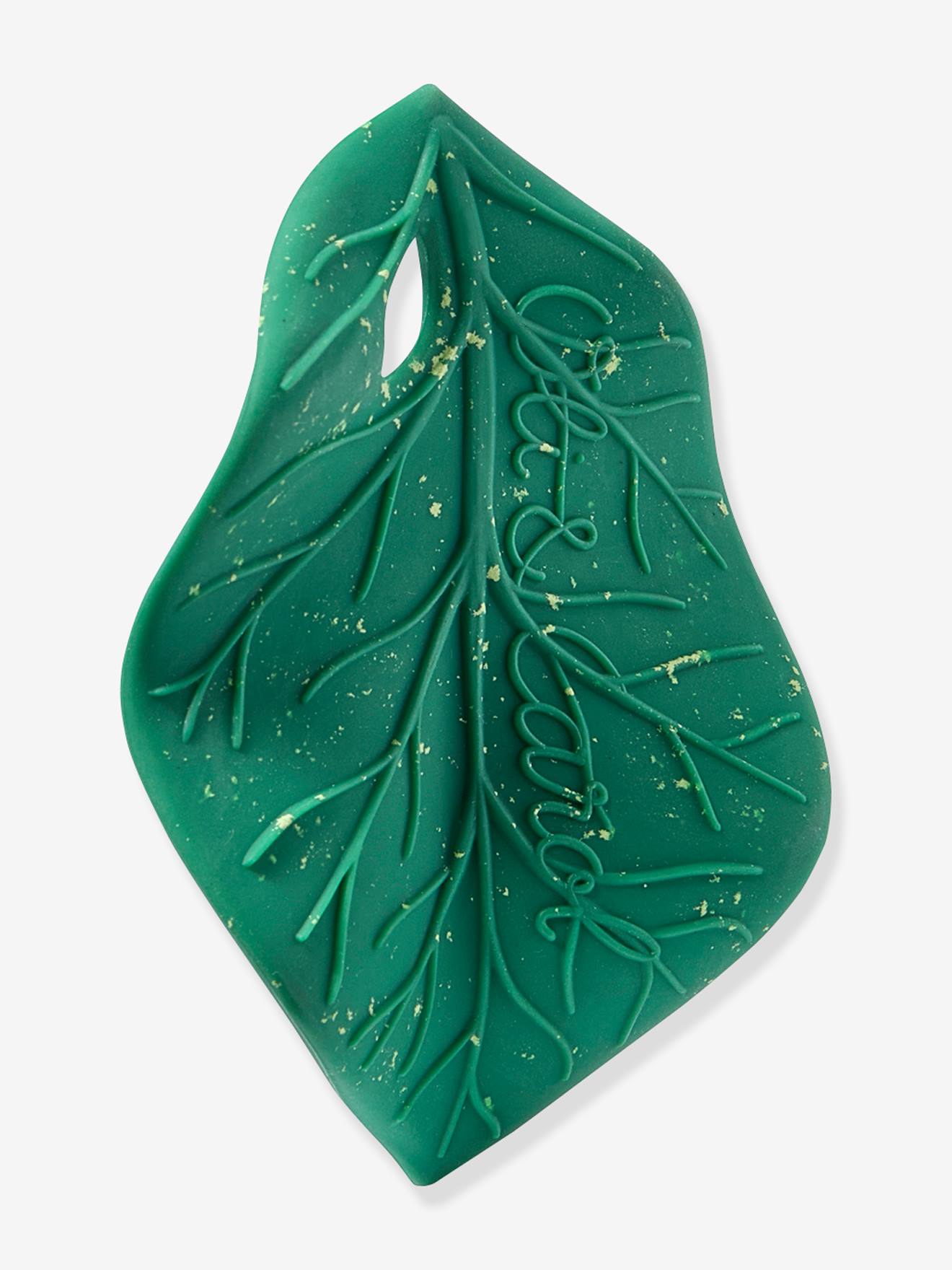 Anneau de dentition - feuille chlorophyl - vert