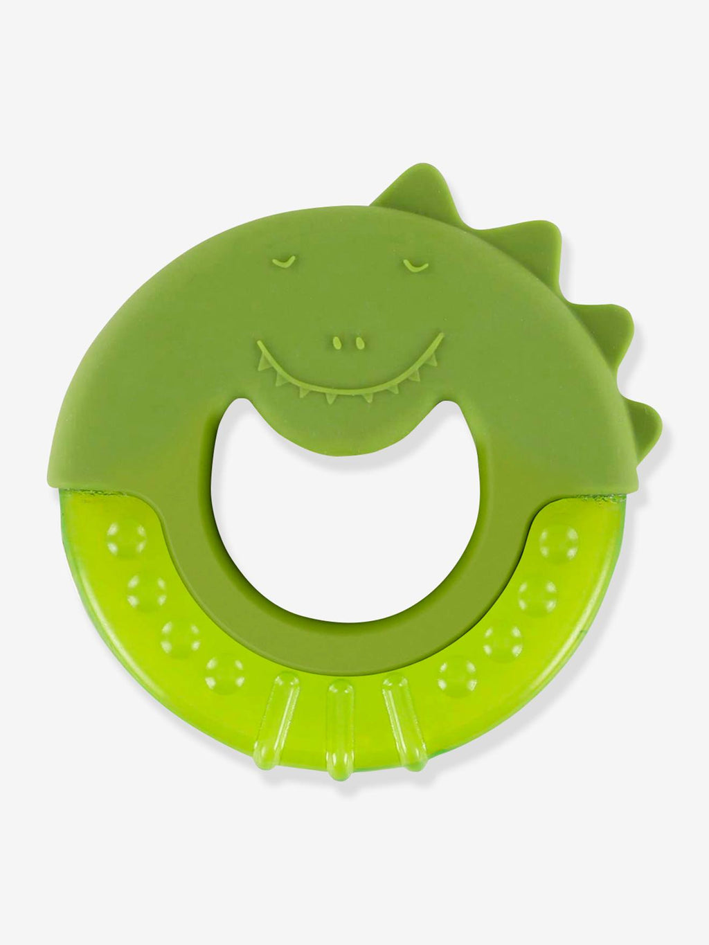 Anneau de dentition réfrégirant vert