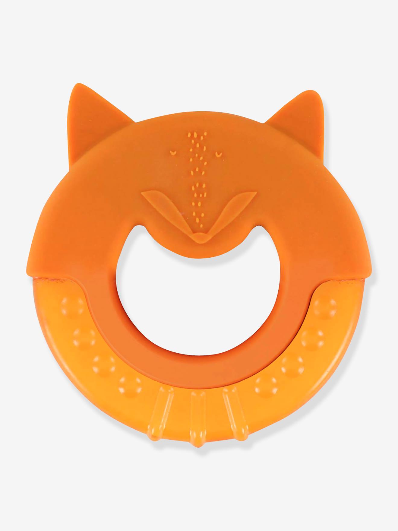 Anneau de dentition réfrégirant orange