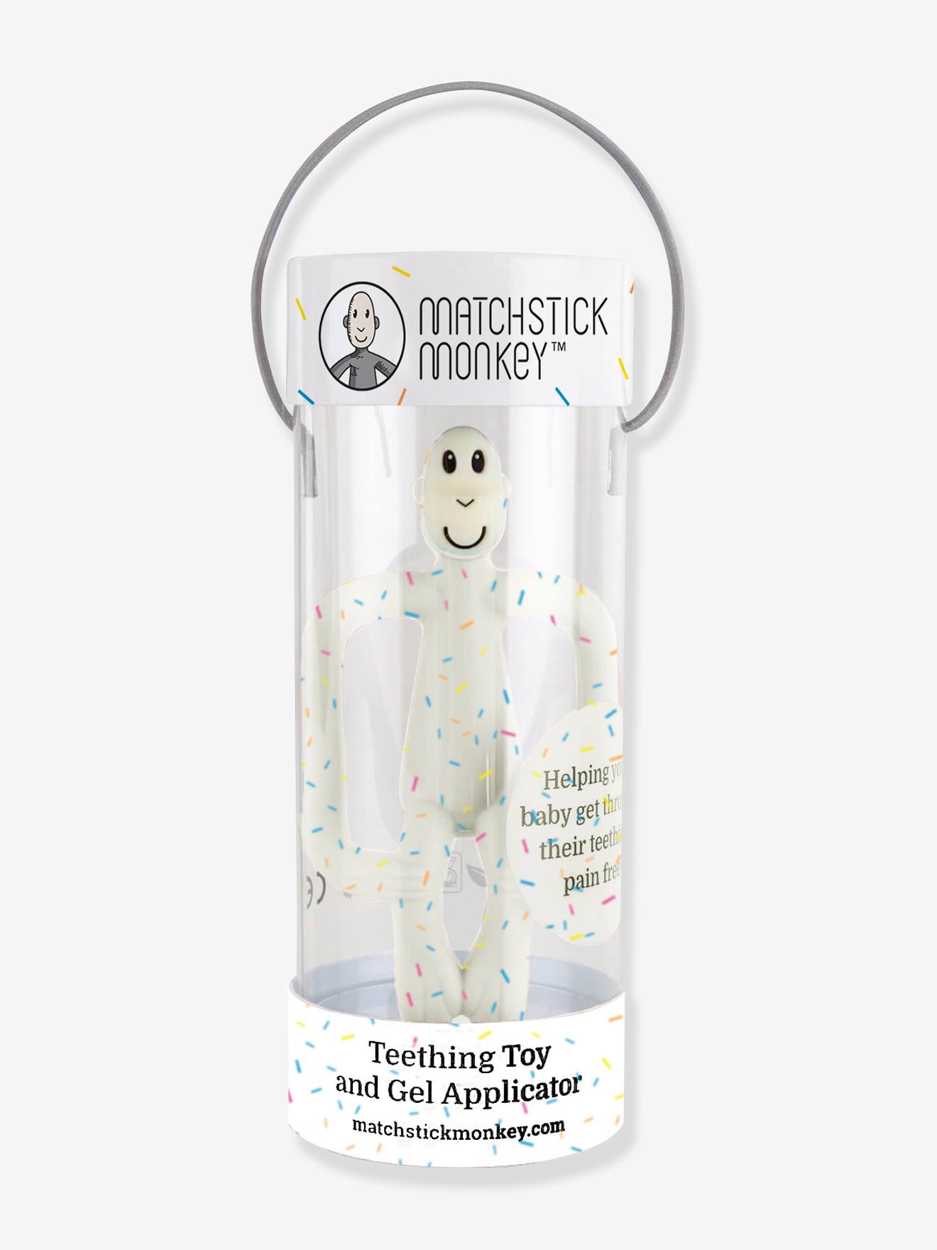 Anneau de dentition multicolore