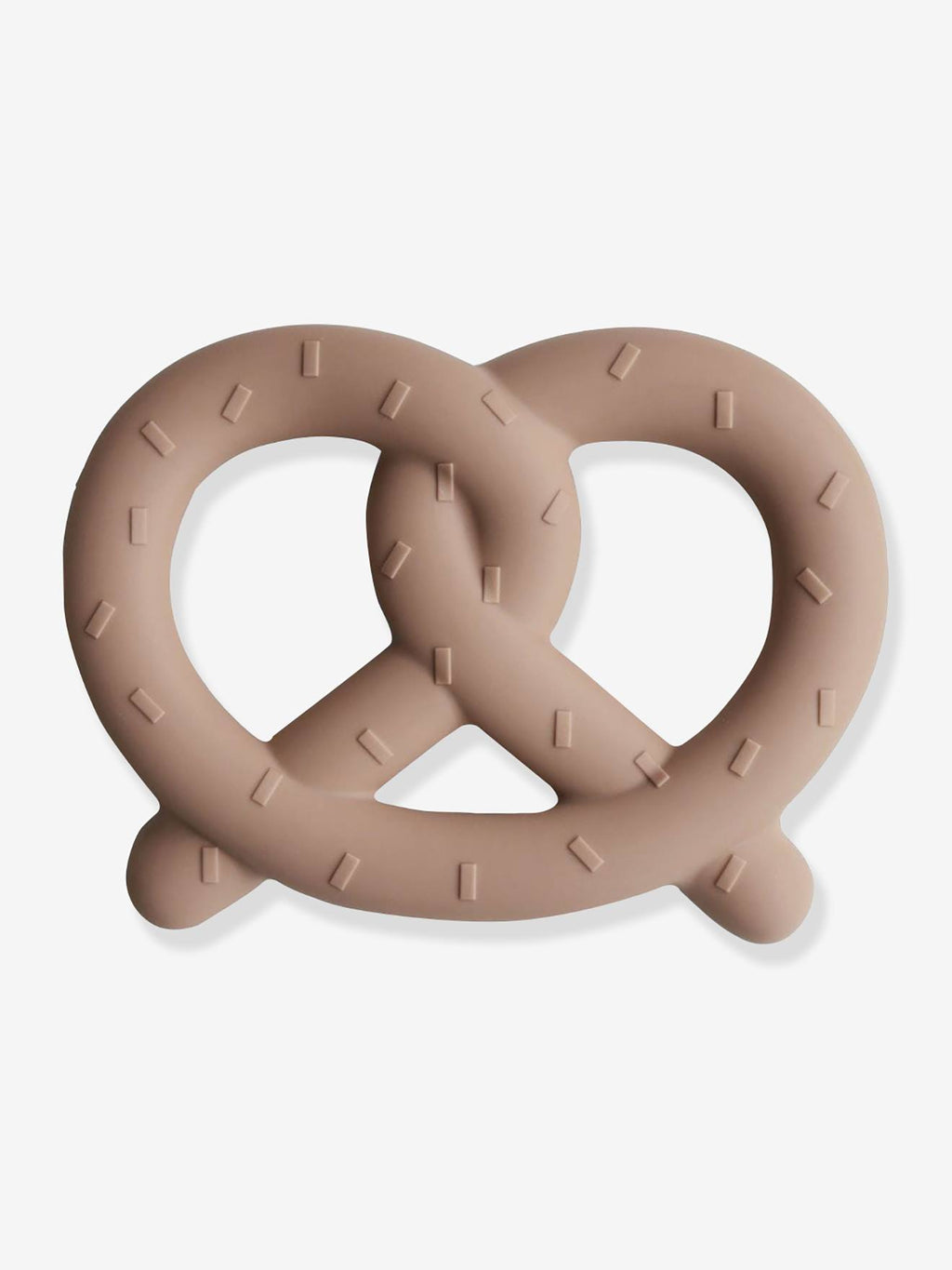 Anneau dentition bretzel marron