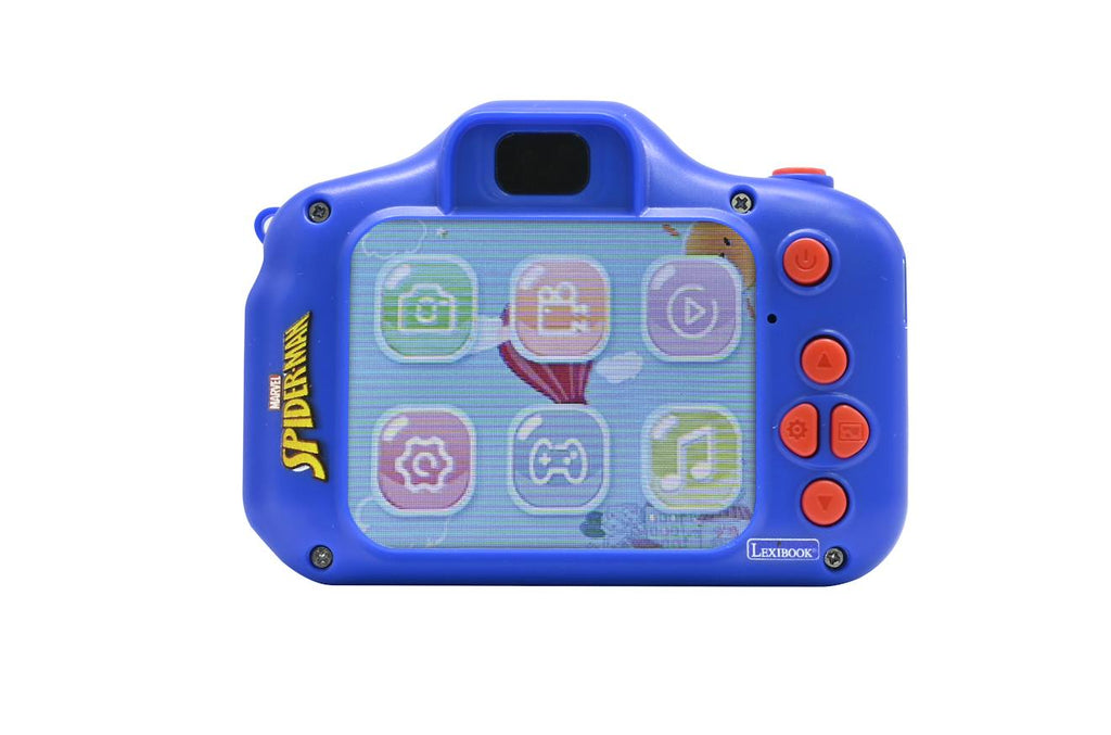 Appareil 4-en-1 Spiderman avec protection, vidéo, MP3, jeux multicolore
