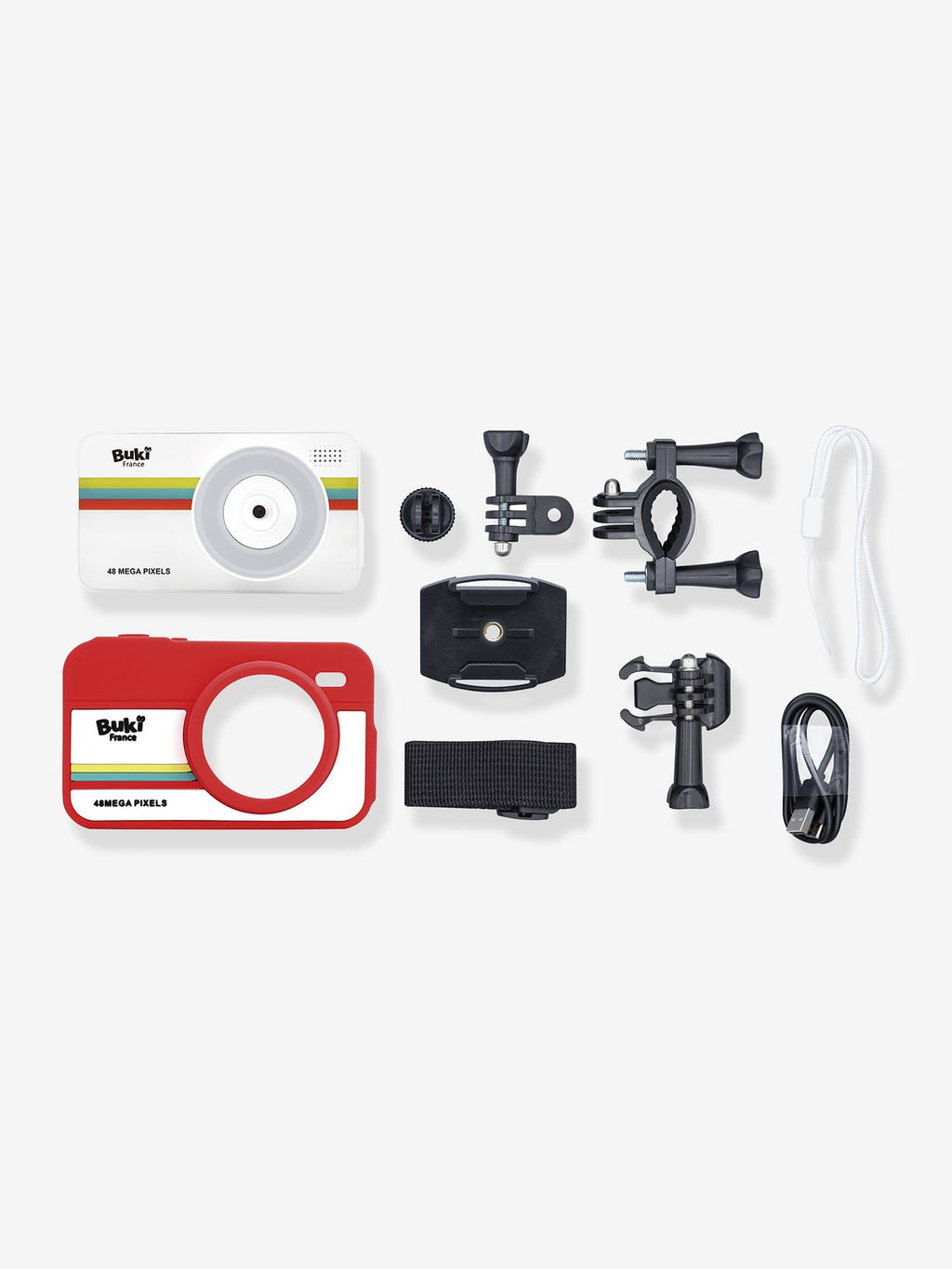 Appareil photo 2 en 1 rouge
