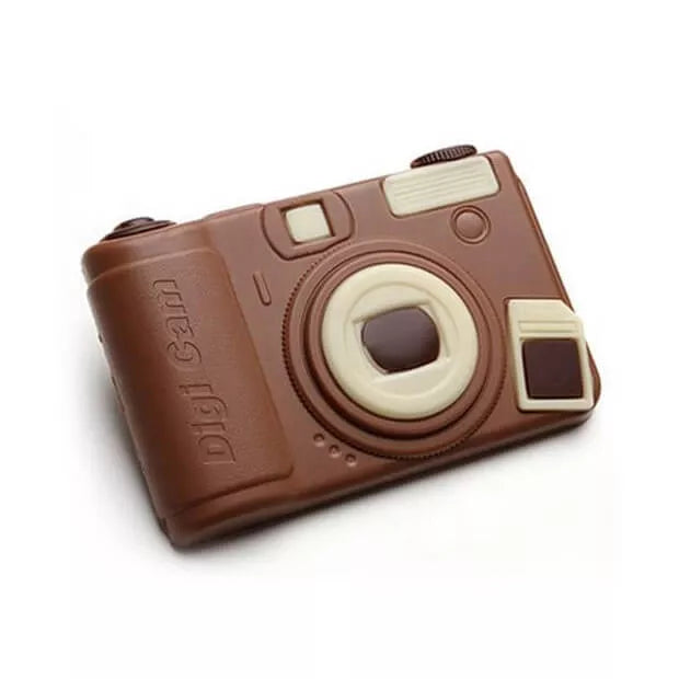 Coffret Appareil photo en chocolat