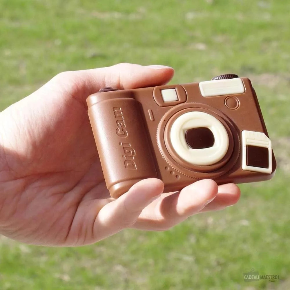 Coffret Appareil photo en chocolat