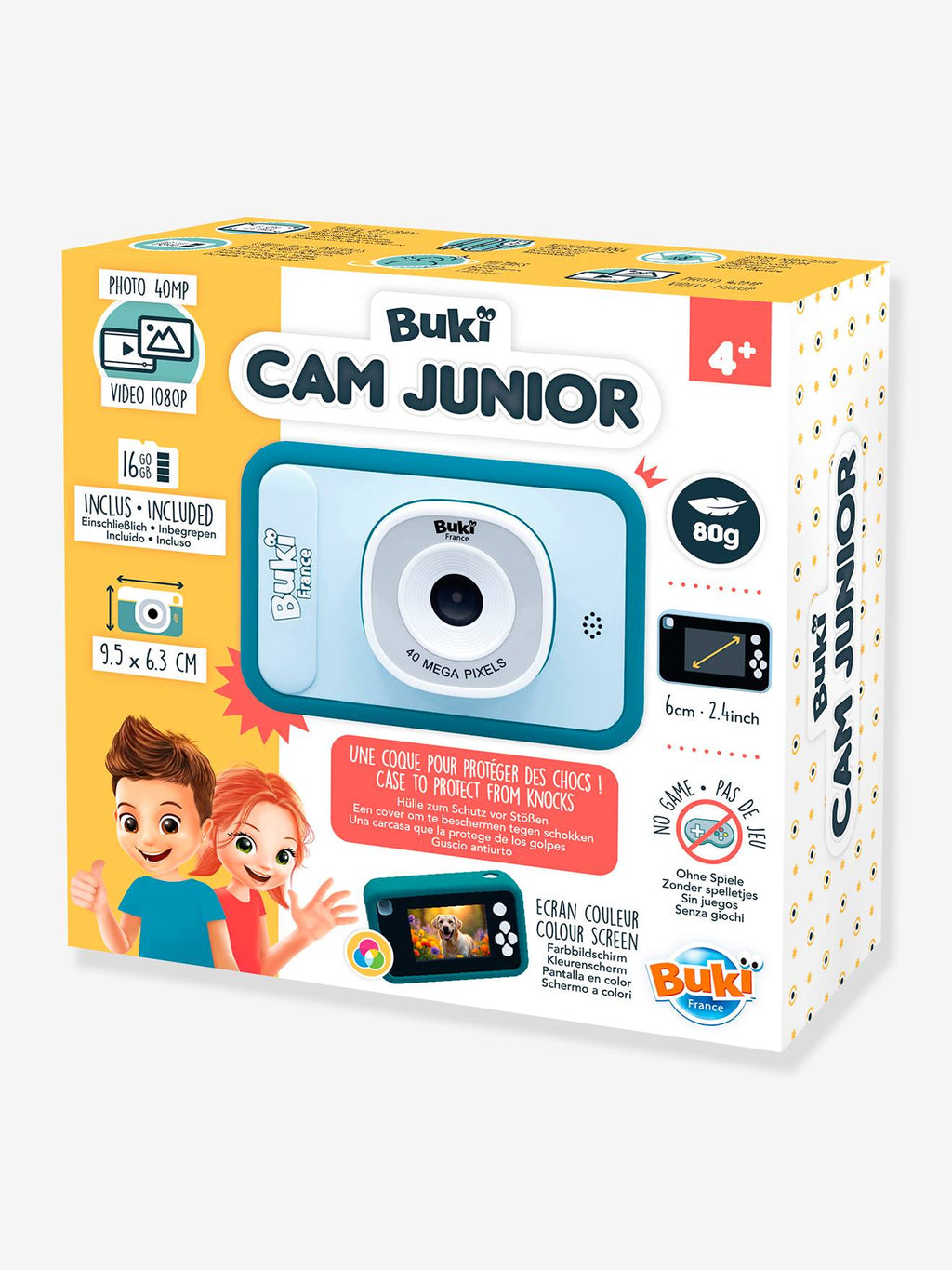 Appareil photo enfant vert