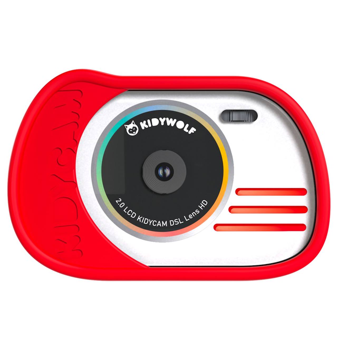 Appareil photo et vidéo étanche rouge