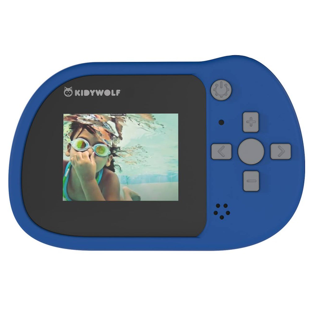 Appareil photo et vidéo étanche bleu