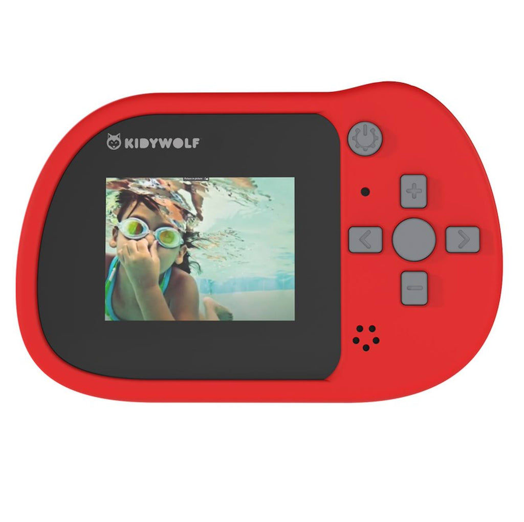 Appareil photo et vidéo étanche rouge
