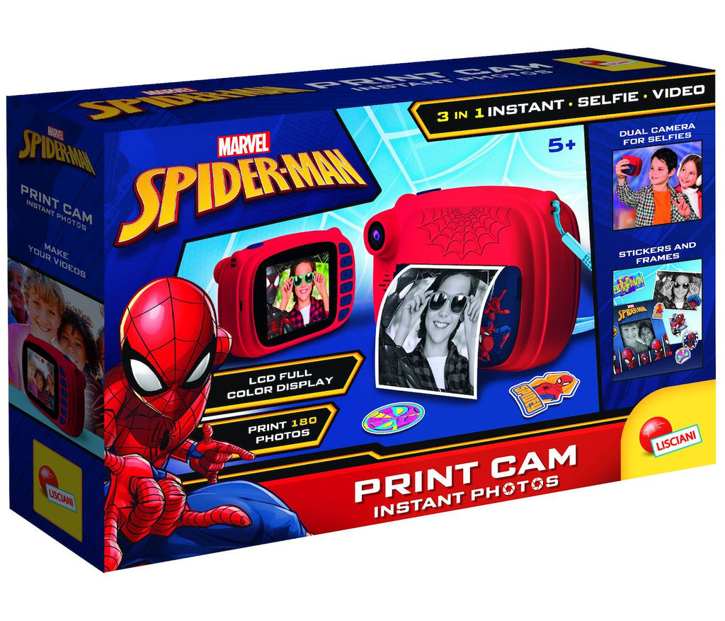 Appareil photo instantané Spider-Man multicolore