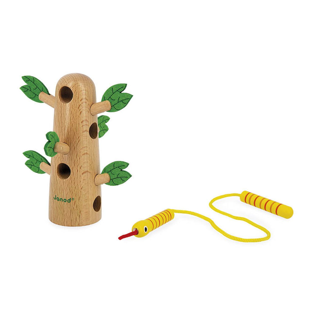 Arbre tropical à lacer en bois FSC multicolore