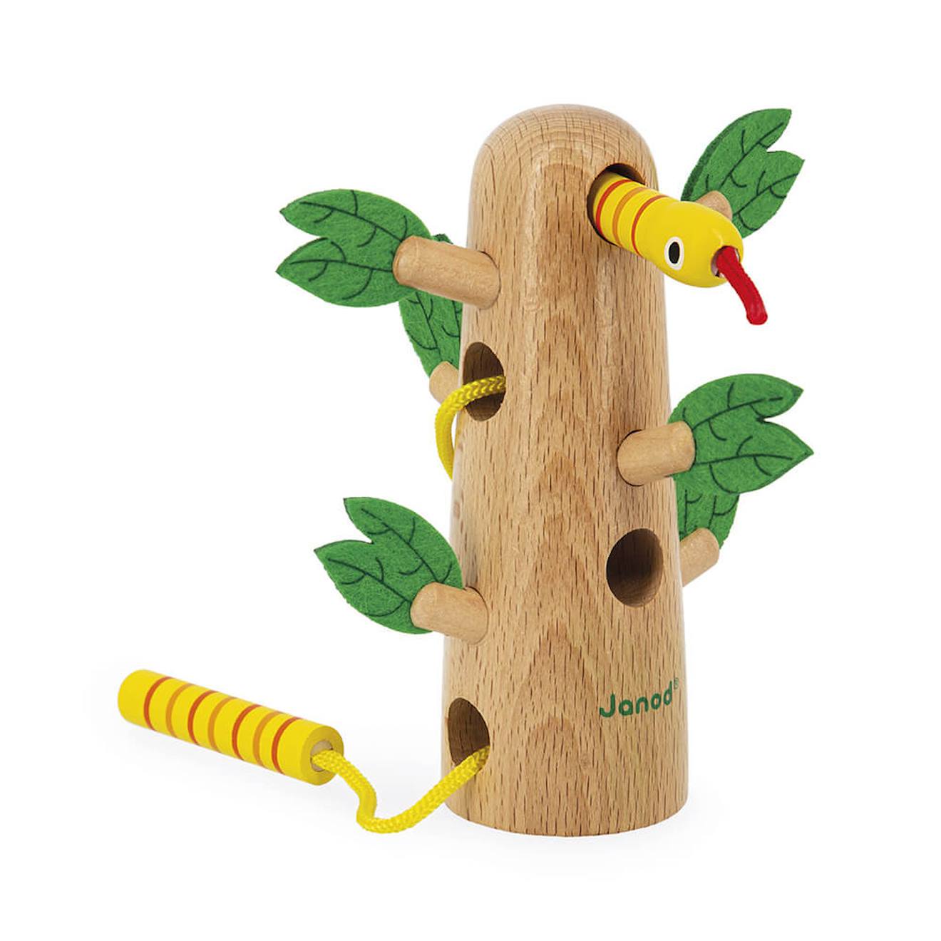 Arbre tropical à lacer en bois FSC multicolore