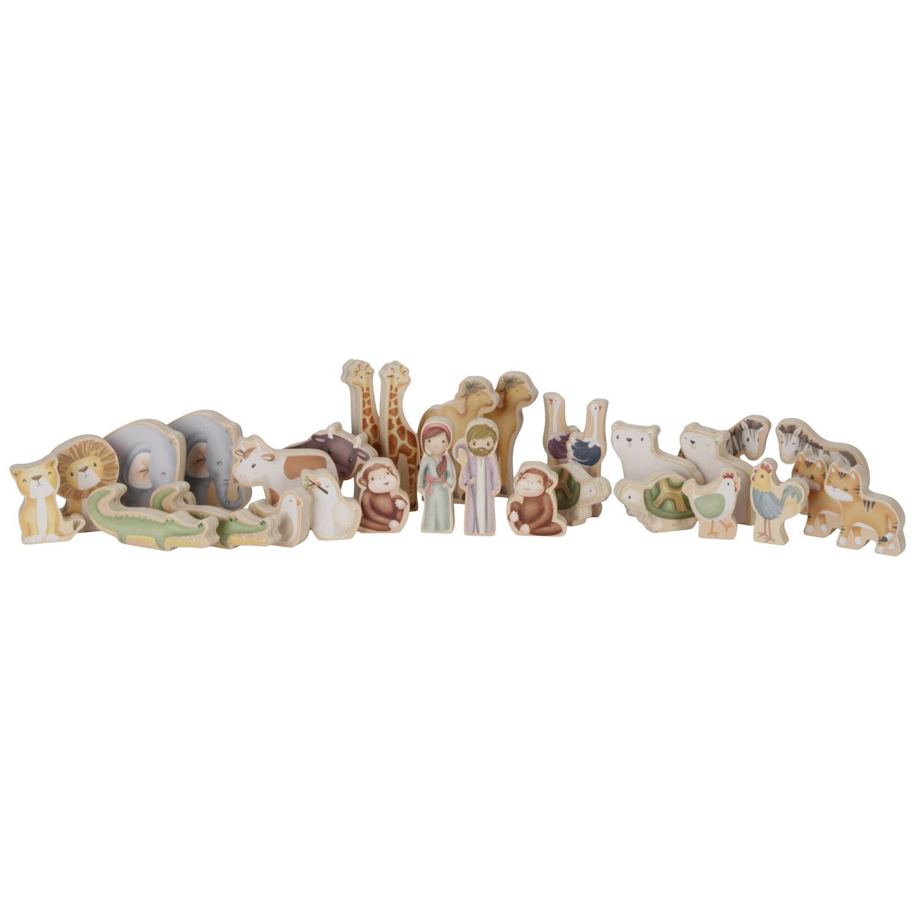 Arche de noé multicolore