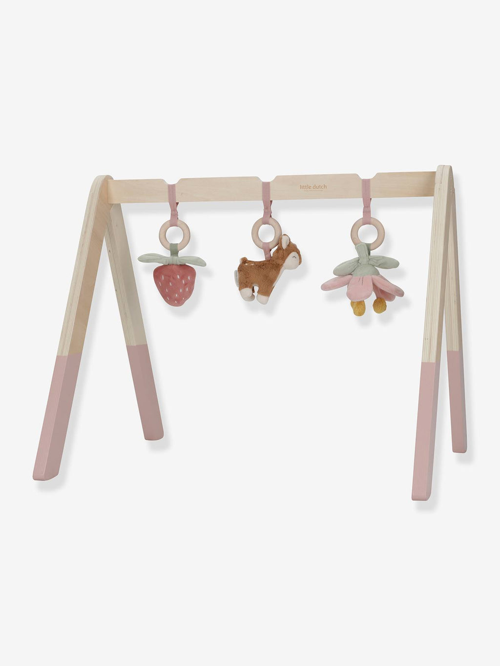Arche d'éveil en bois fairy garden - rose poudré