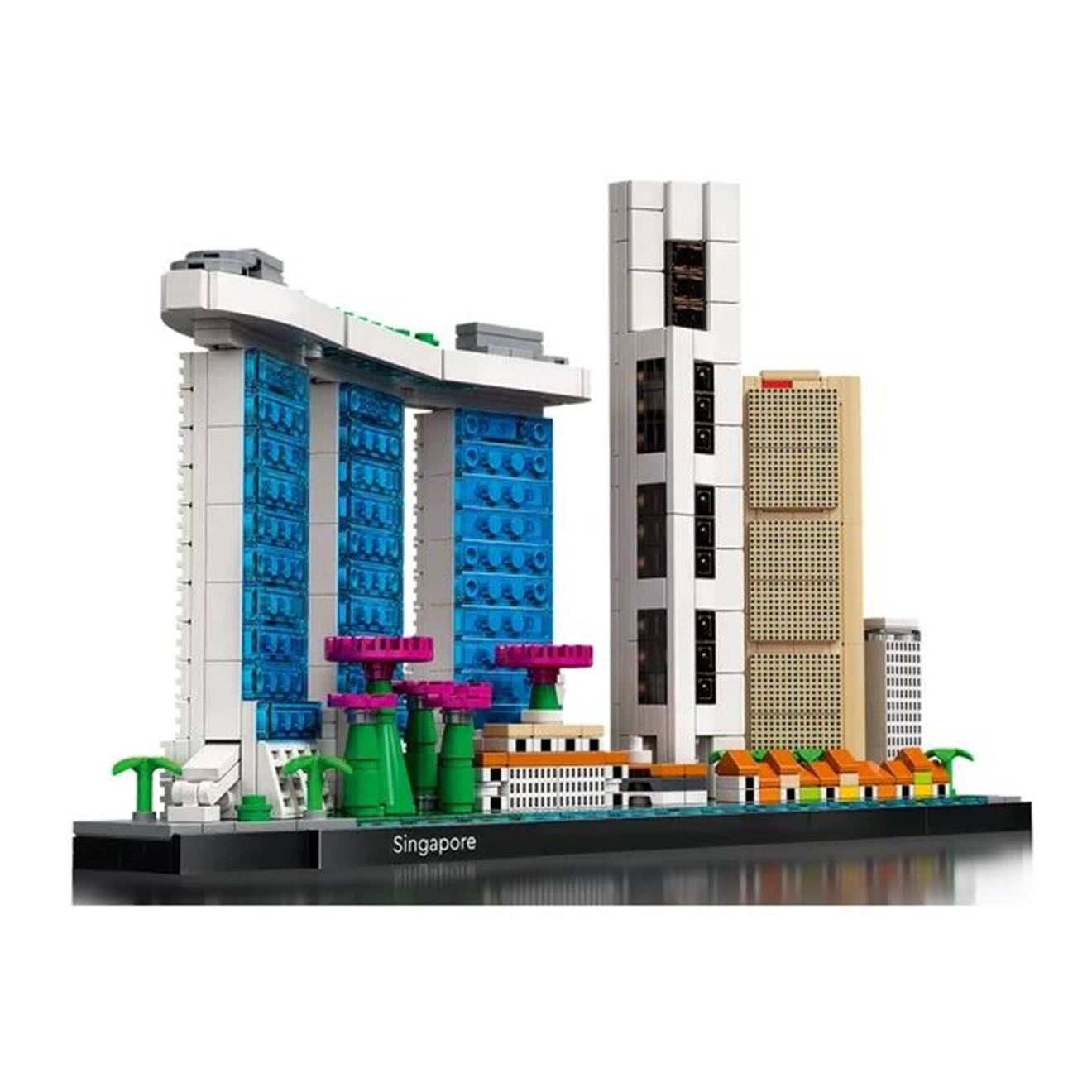 Architecture singapour 21057 multicolore