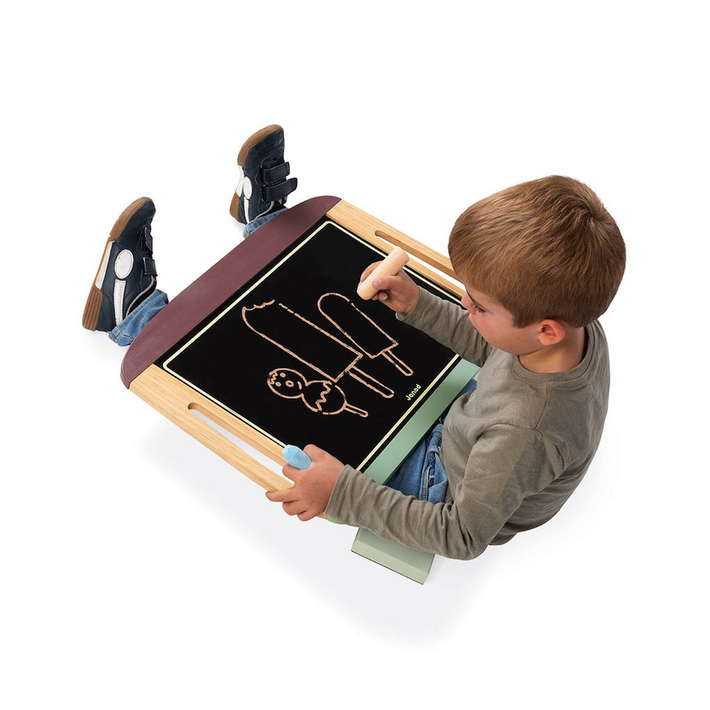 Ardoise de table noir