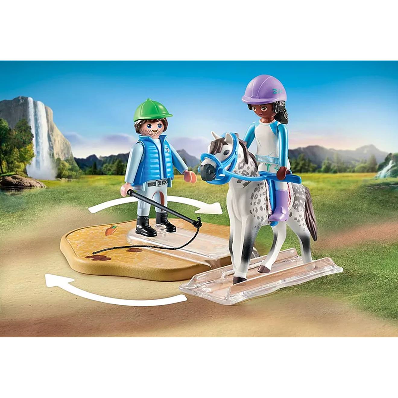 Arène d'équitation 71637 multicolore