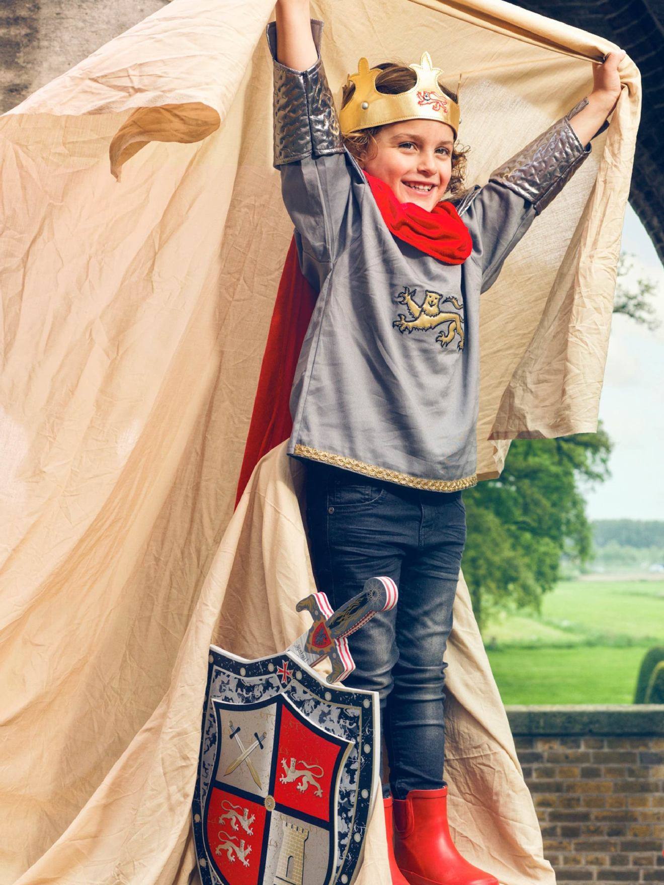 Armure roi arthur argent