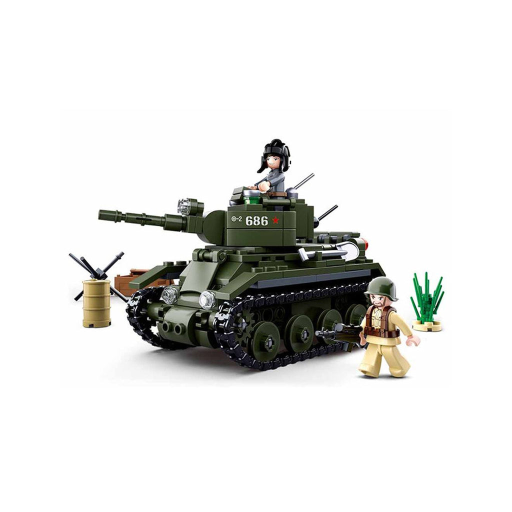 Army wwii - char militaire allié vert