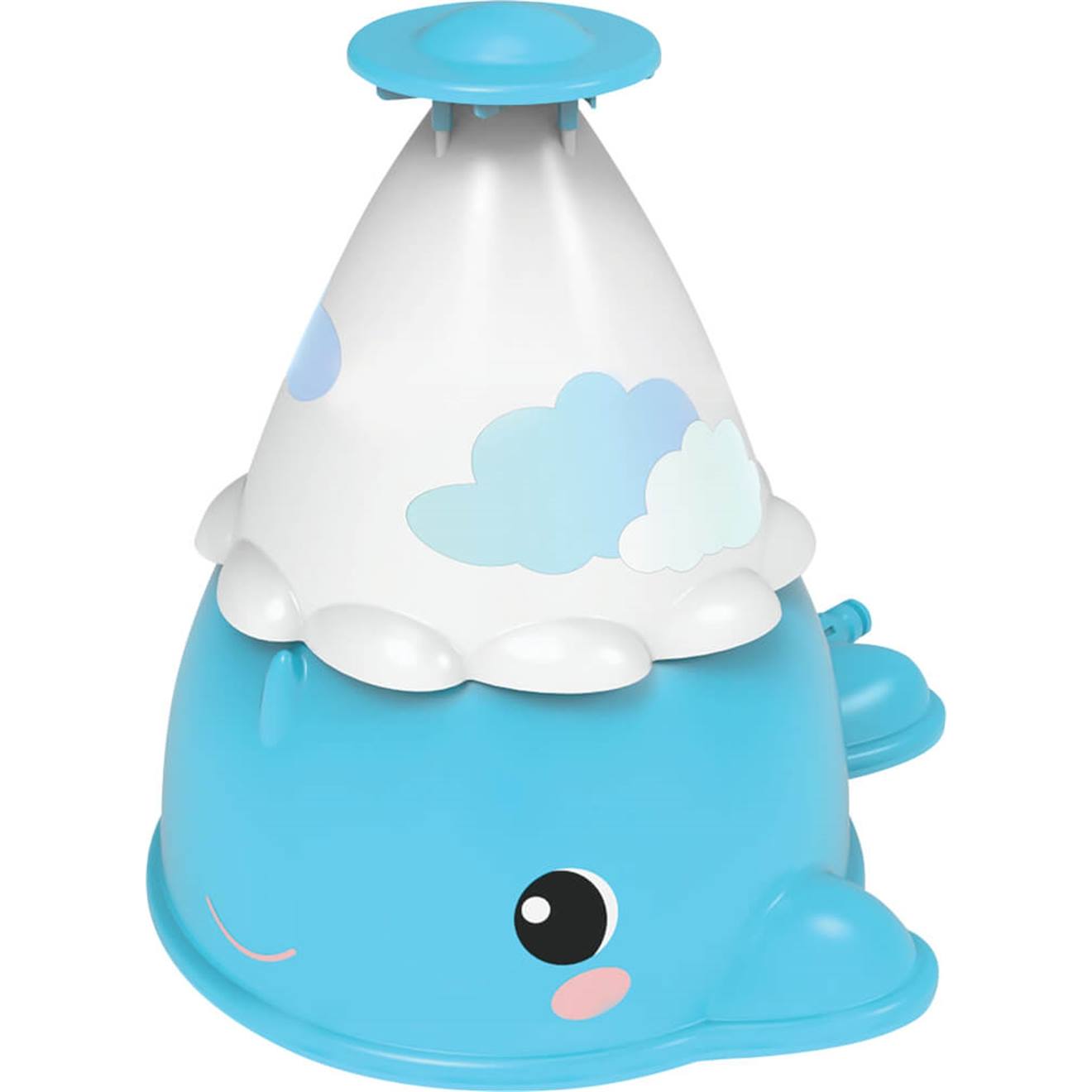 Arroseur baleine 30x32x30 cm bleu