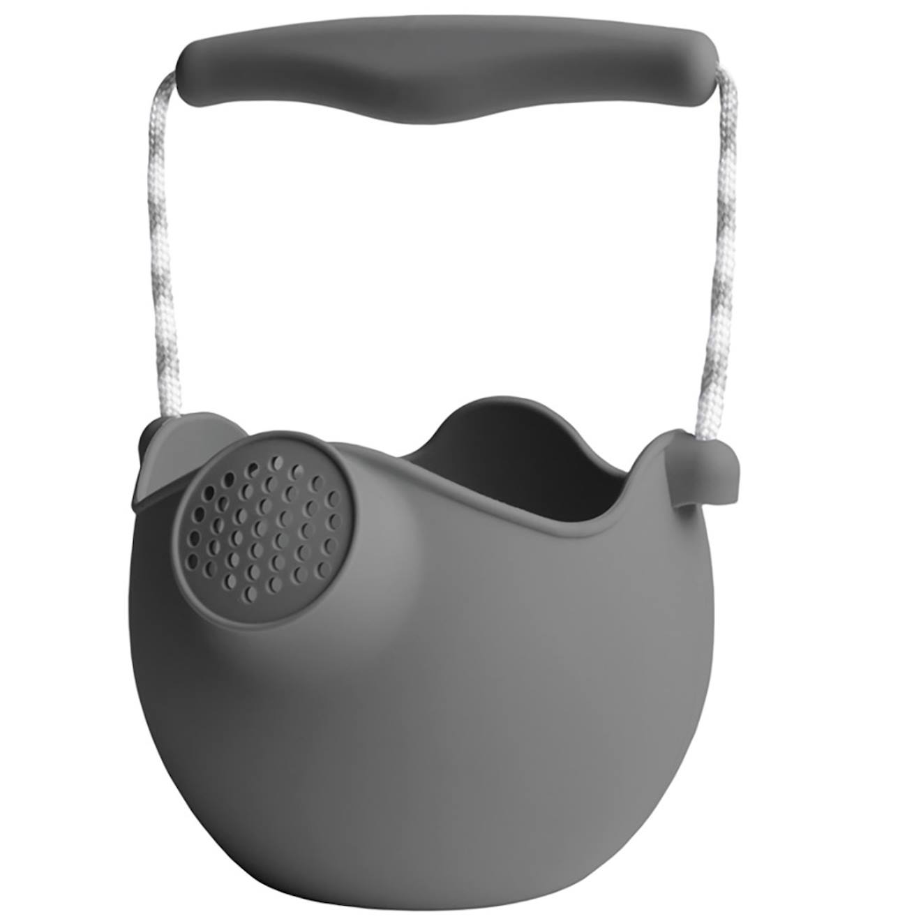 Arrosoir de plage en silicone souple gris