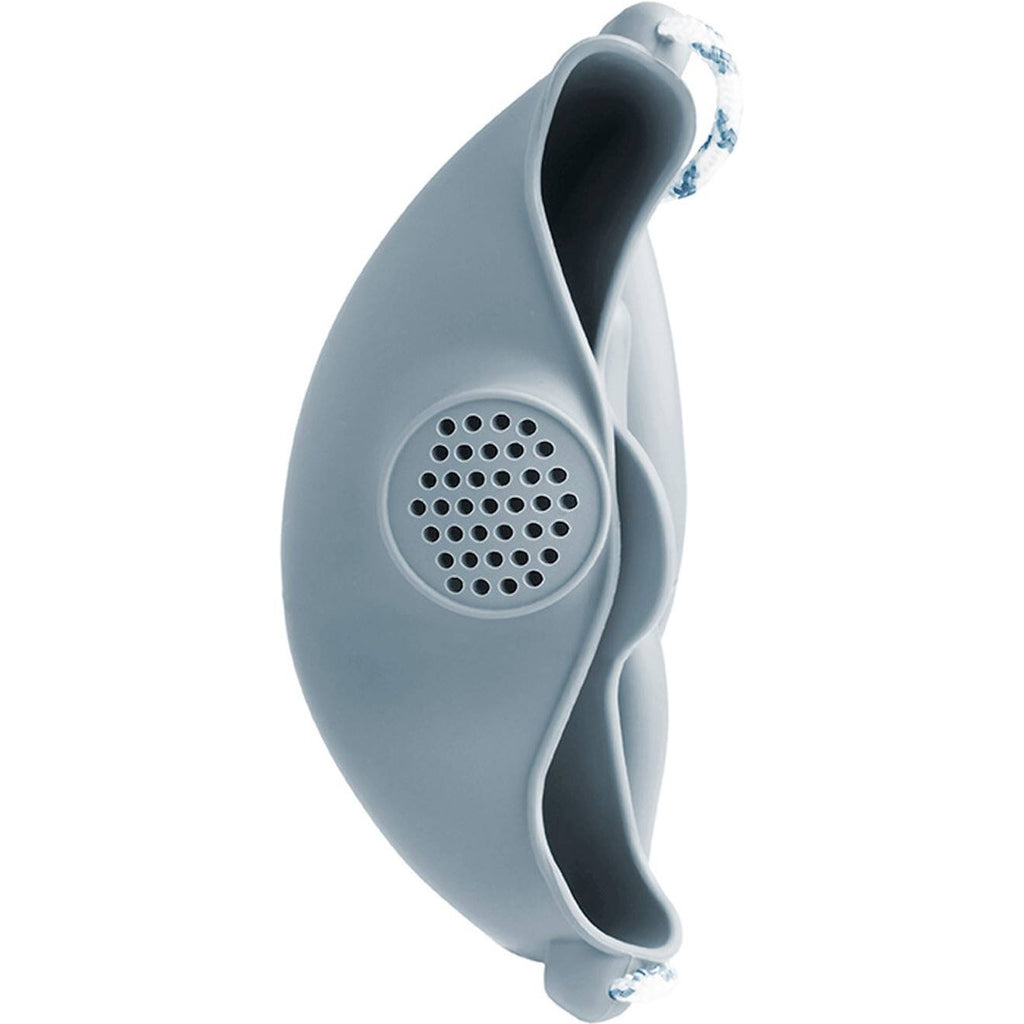 Arrosoir de plage en silicone souple gris