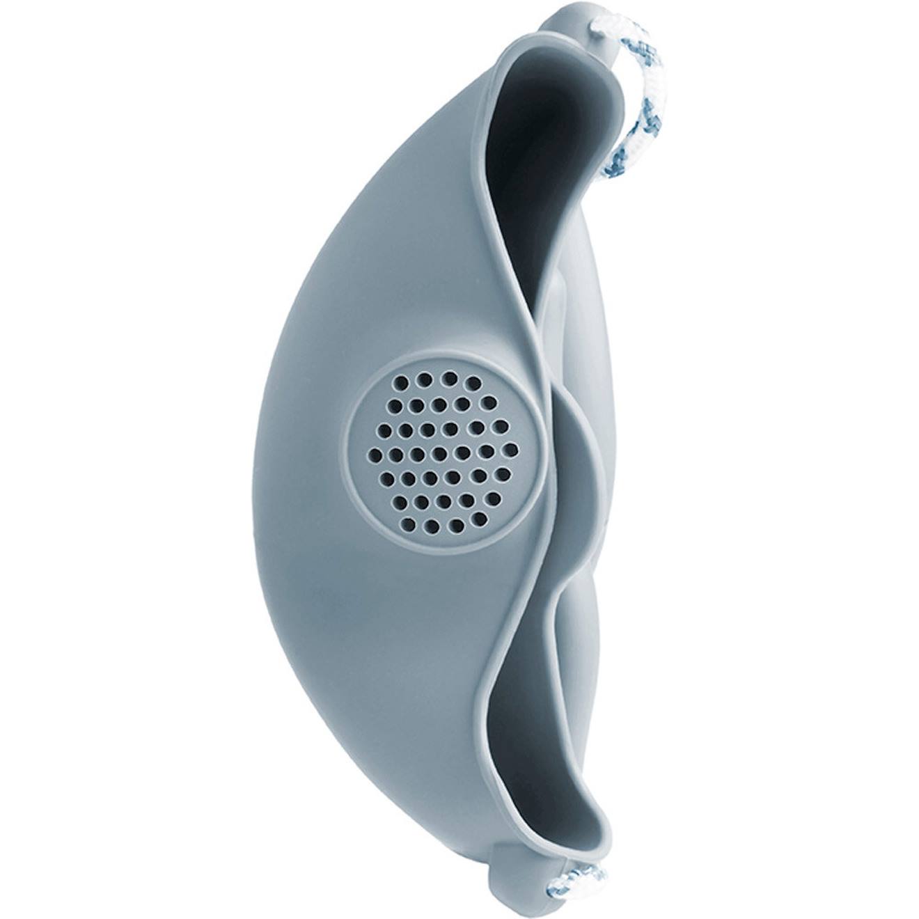 Arrosoir de plage en silicone souple gris