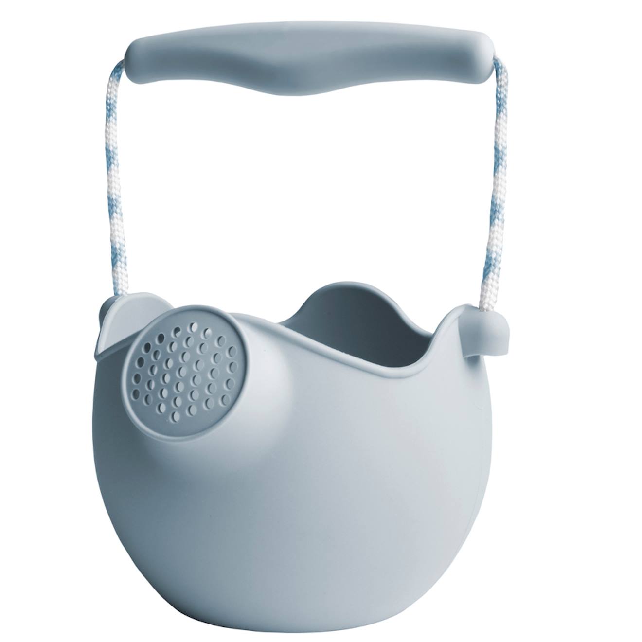 Arrosoir de plage en silicone souple gris