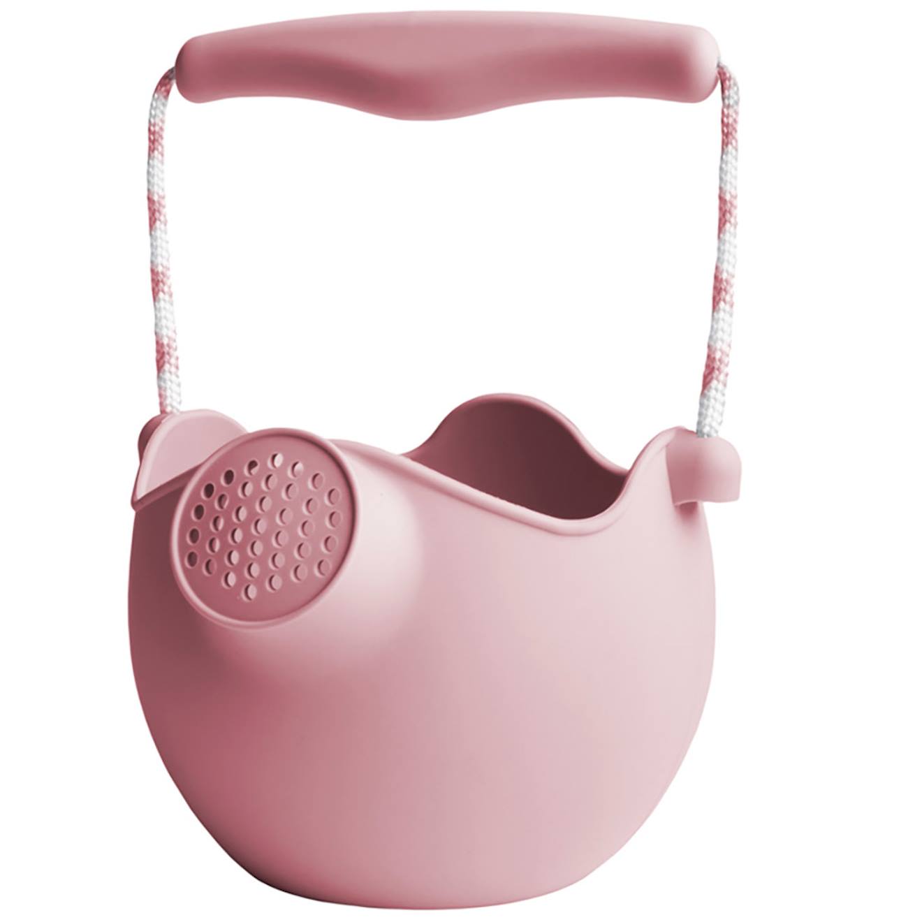 Arrosoir de plage en silicone souple rose