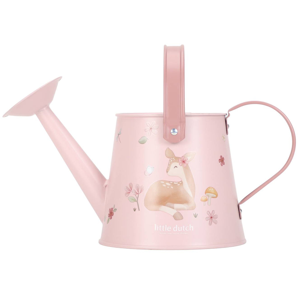 Arrosoir en métal rose