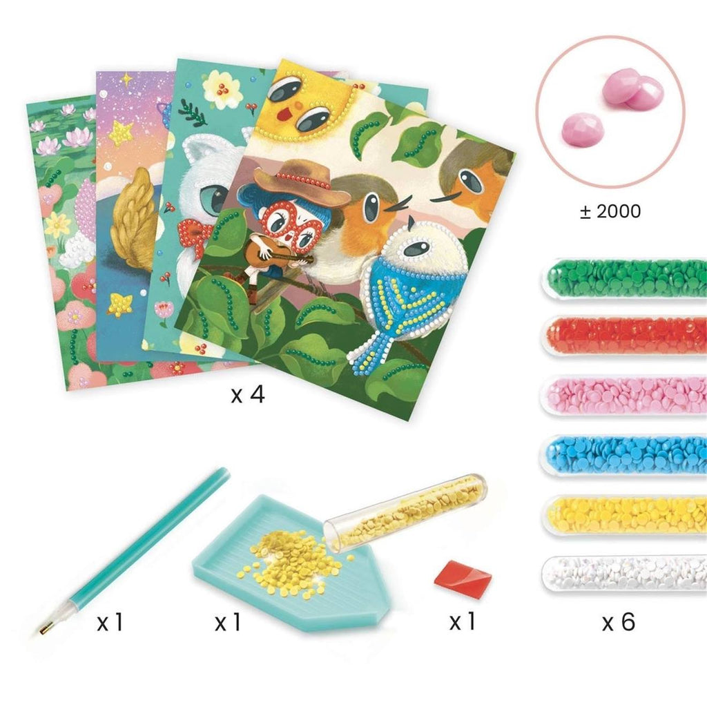 Artistic diams mini diamantes multicolore