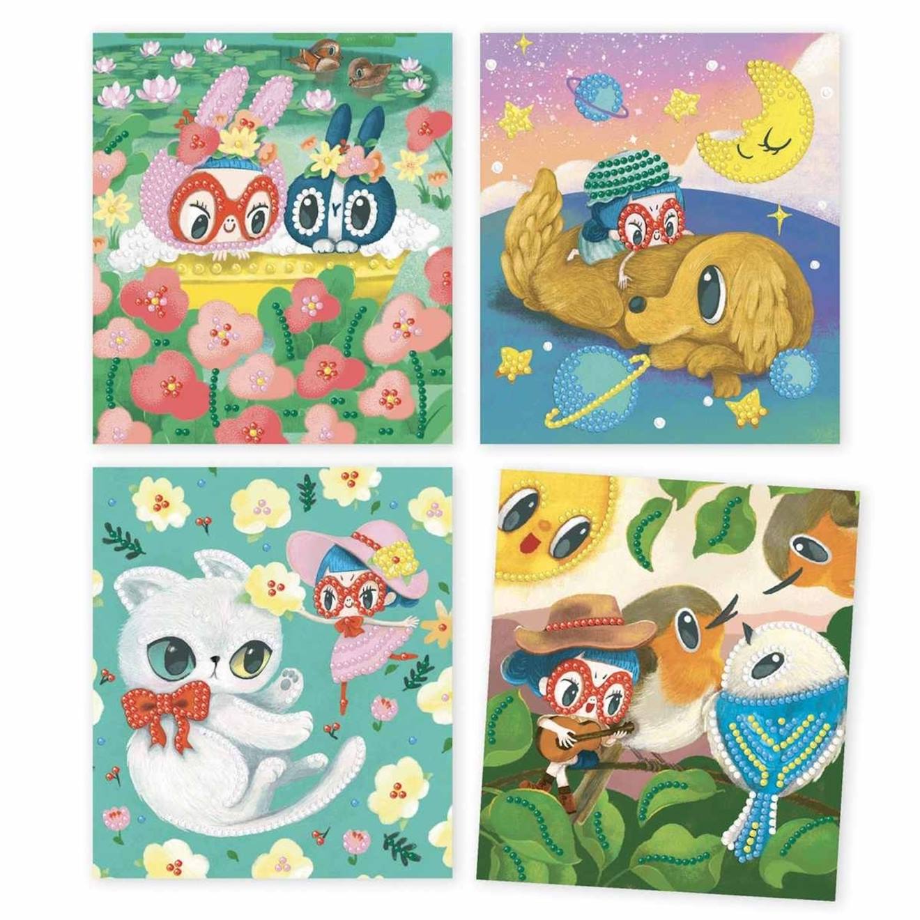 Artistic diams mini diamantes multicolore
