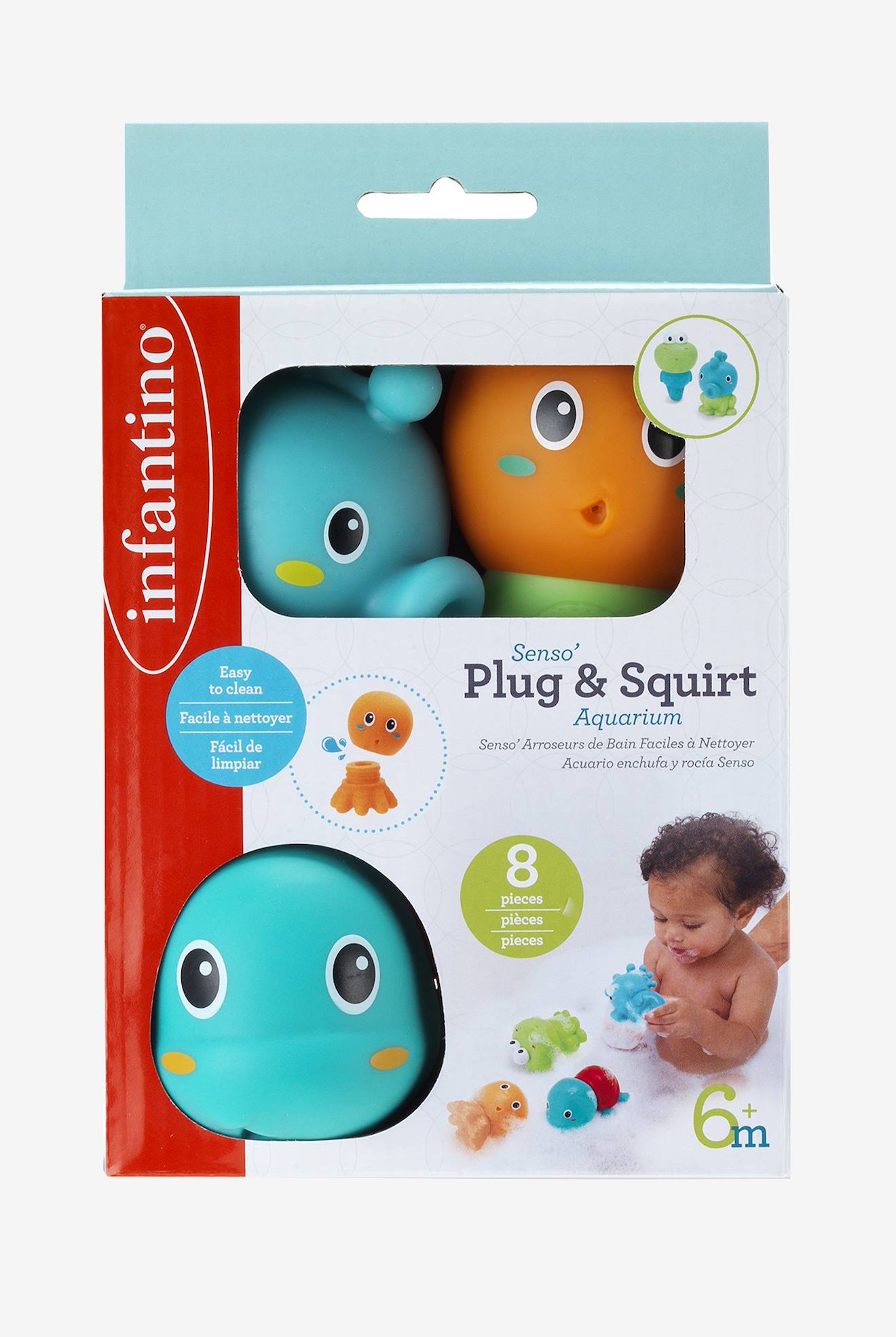 Aspergeurs de bain sensory multicolore