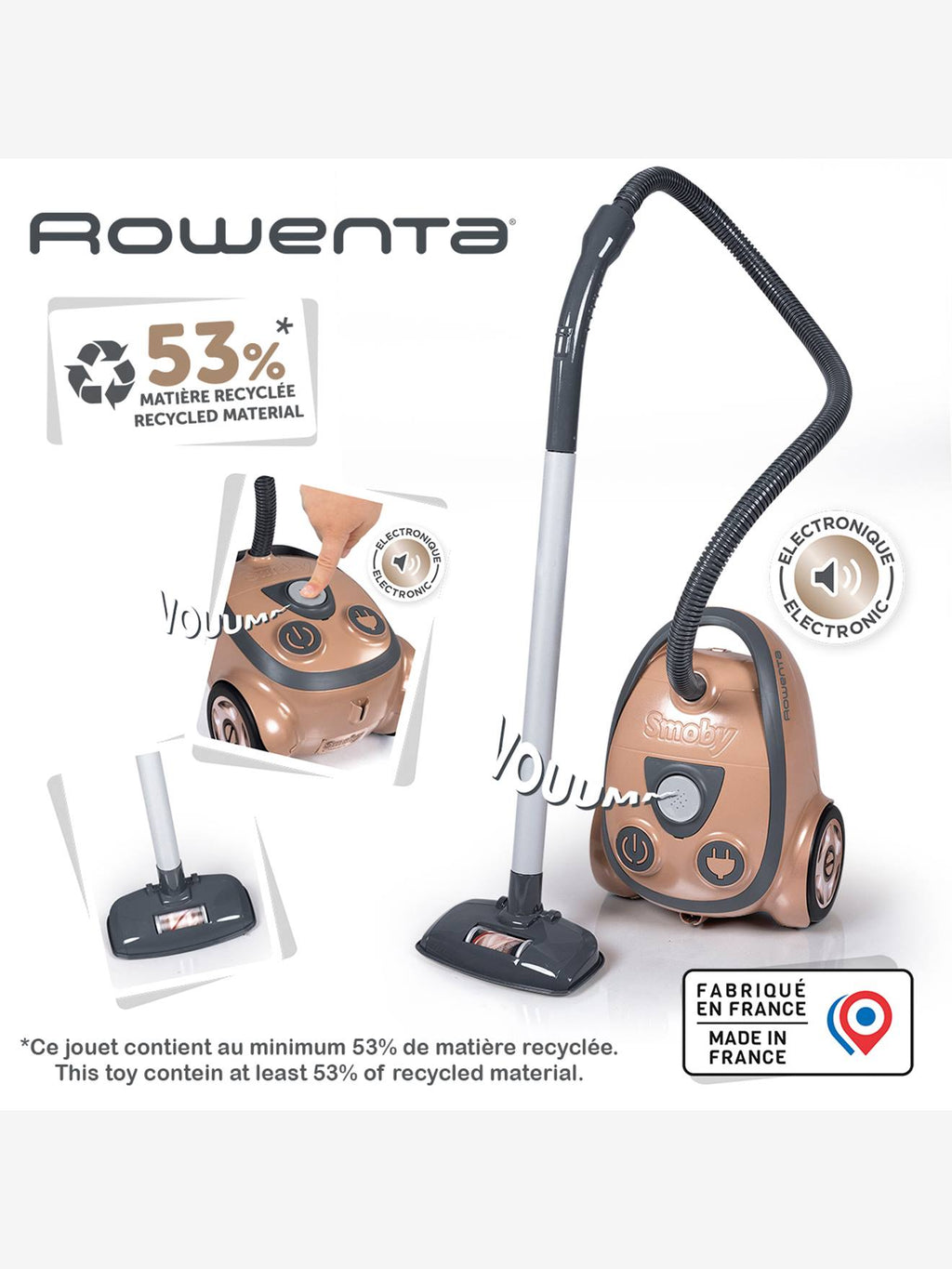 Aspirateur rowenta or
