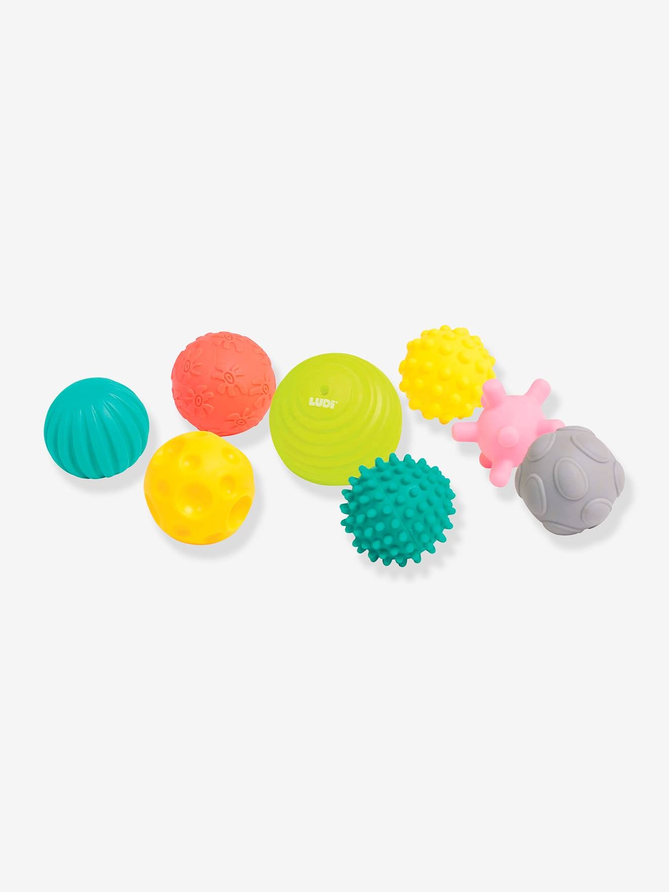 Assortiment de 8 balles - multicolore
