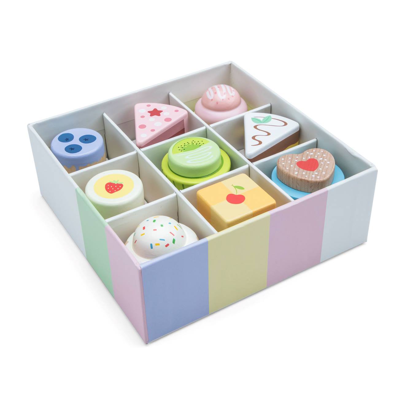 Assortiment de pâtisseries rose