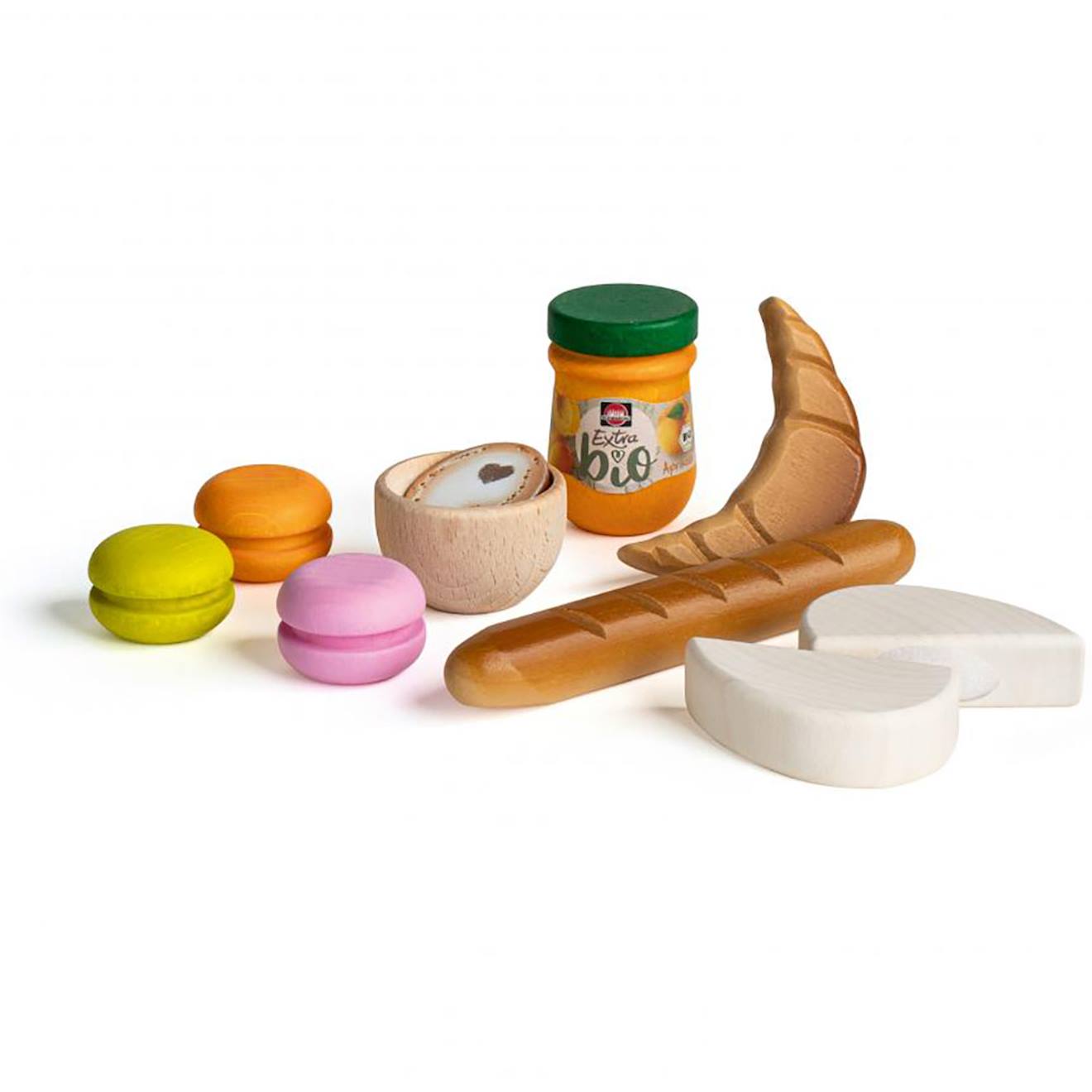 Assortiment pour le repas français multicolore