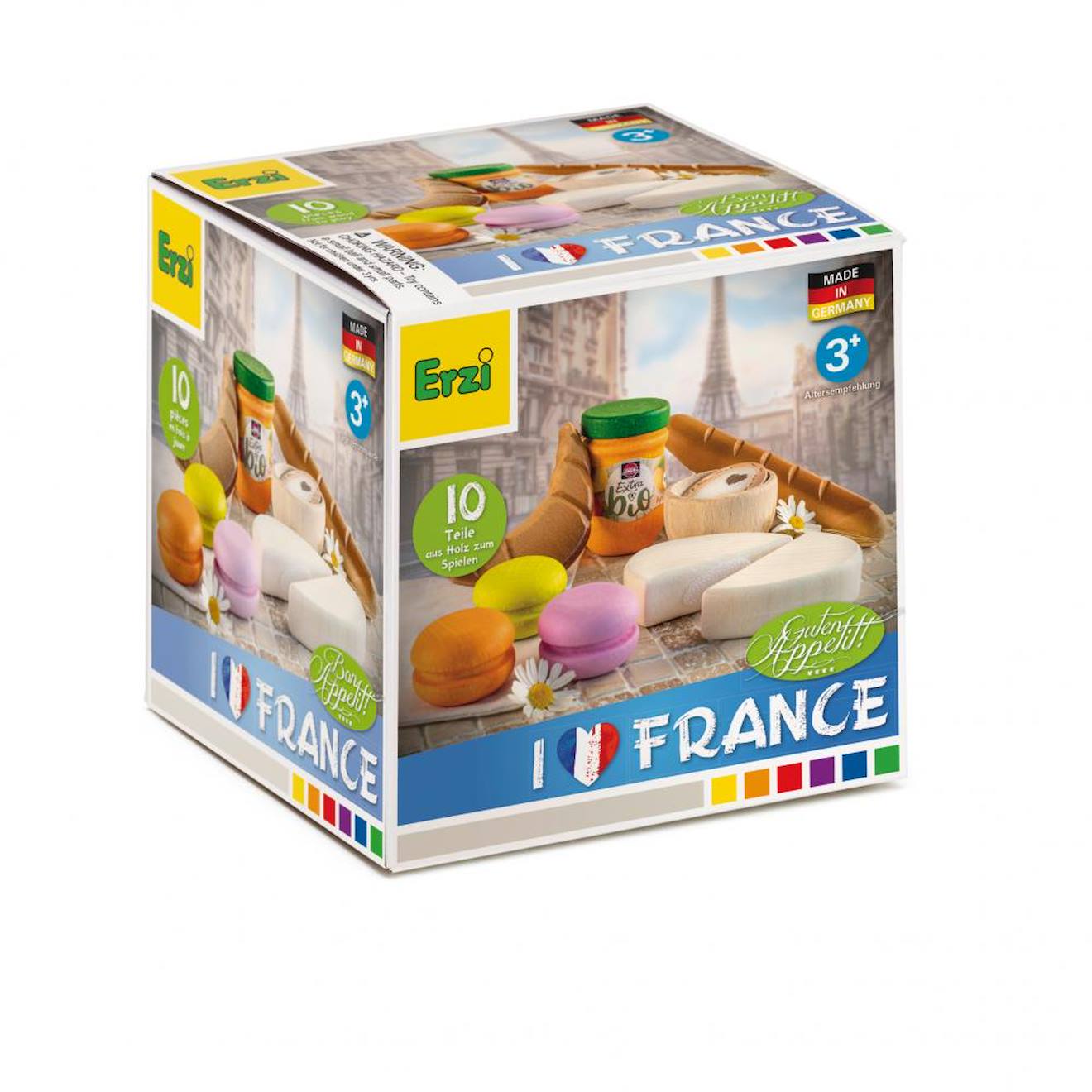 Assortiment pour le repas français multicolore