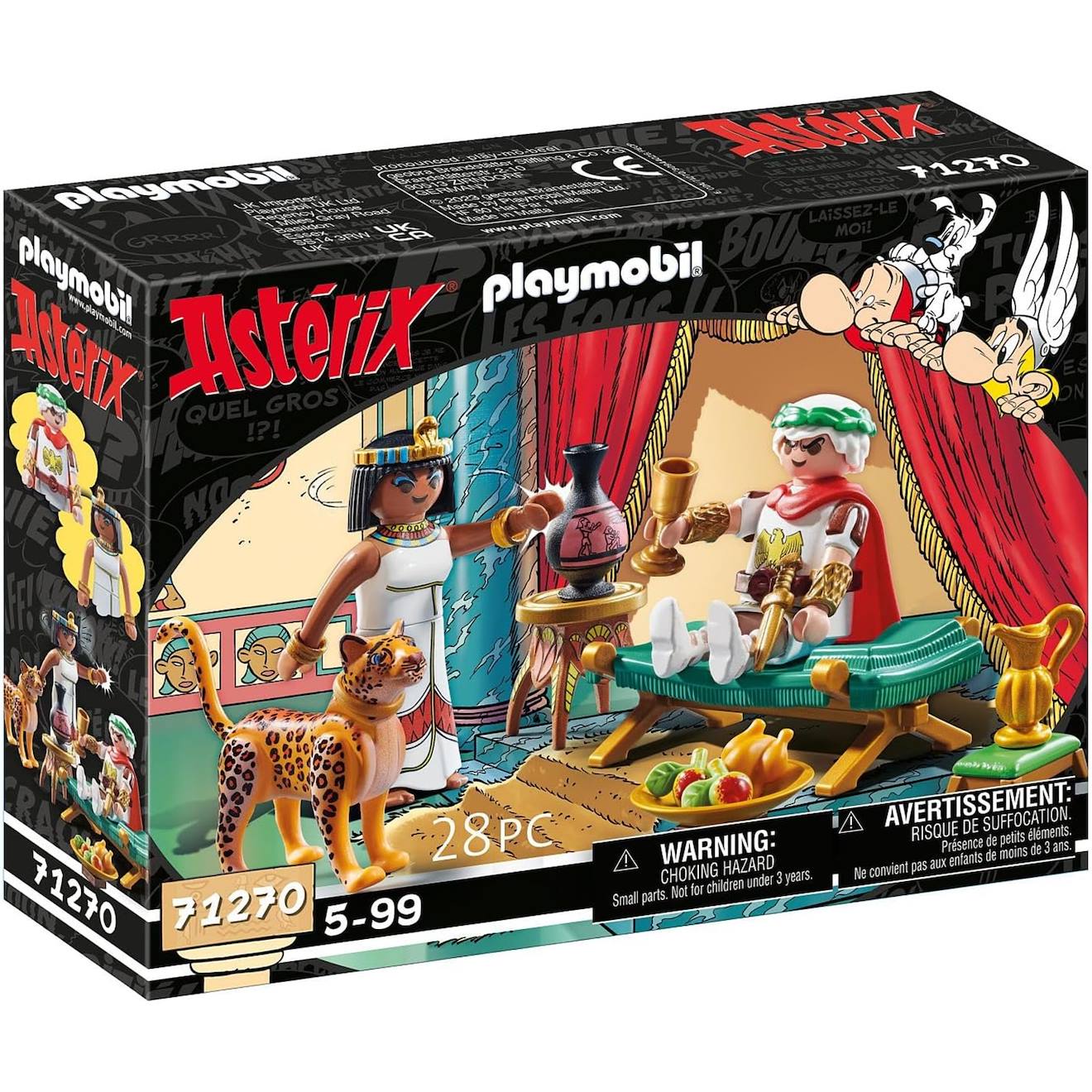 Astérix - césar & cléopâtre 71270 multicolore