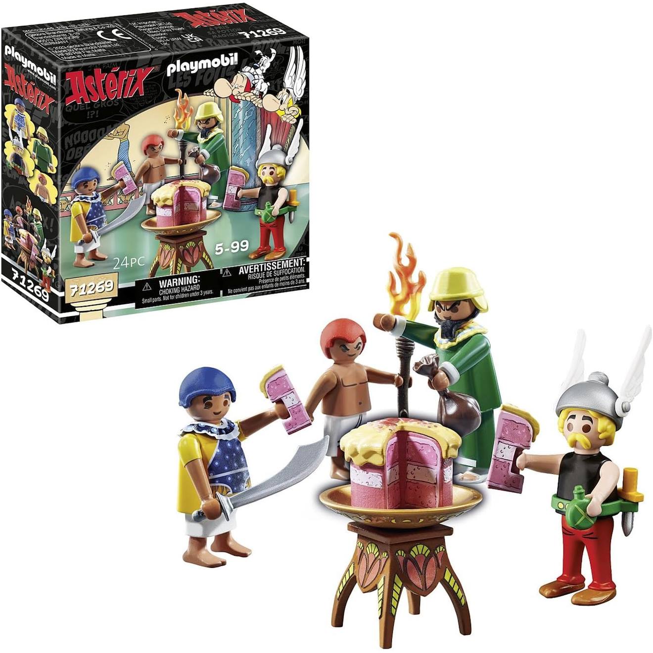 Astérix - le gâteau empoisonné d'amonbofis 71269 multicolore