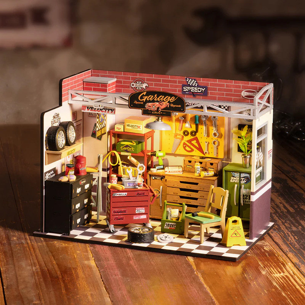 Atelier de Bricolage Miniature à Construire - Maquette Bois