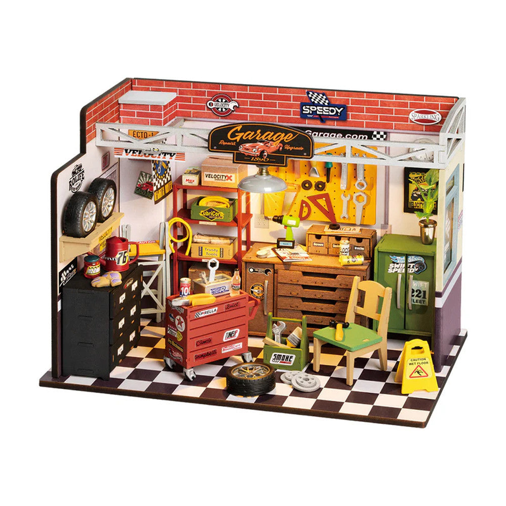 Atelier de Bricolage Miniature à Construire - Maquette Bois